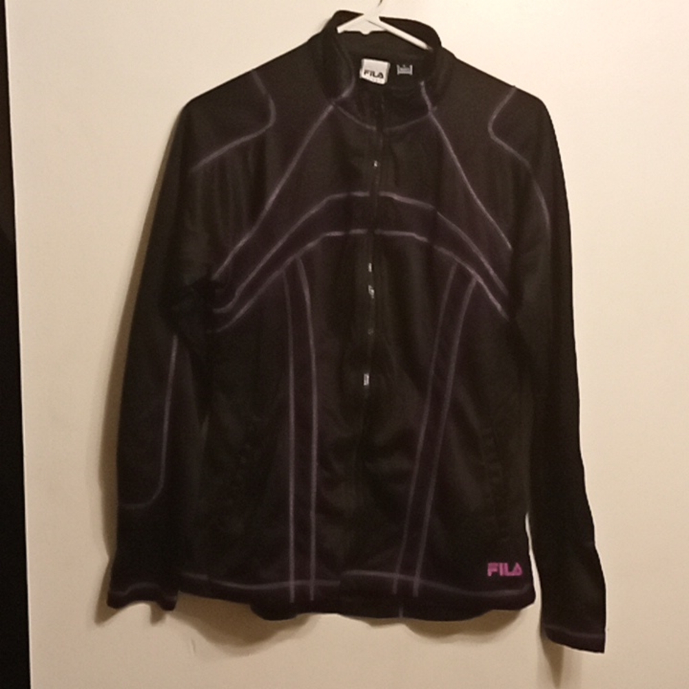 Woman's Fila Sport Zip Up Size Large